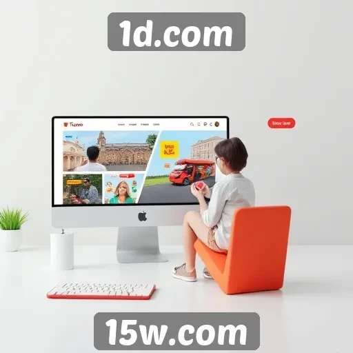 Acessibilidade e usabilidade no site 1d.com