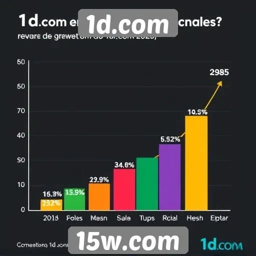 Estatísticas de crescimento do 1d.com em 2025